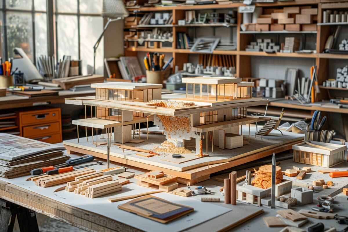 Comment reproduire des détails architecturaux réalistes sur un modèle réduit à l'échelle ?