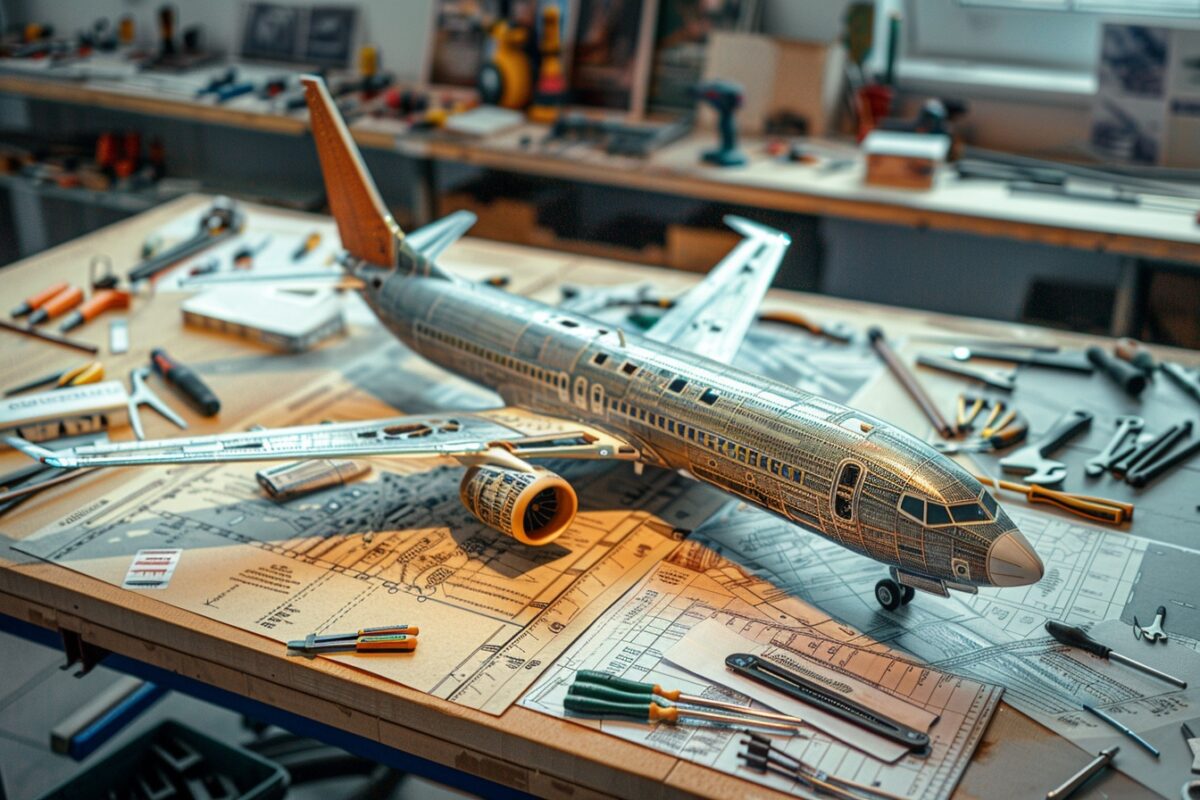 Quels sont les outils essentiels pour la construction d'un avion miniature ?